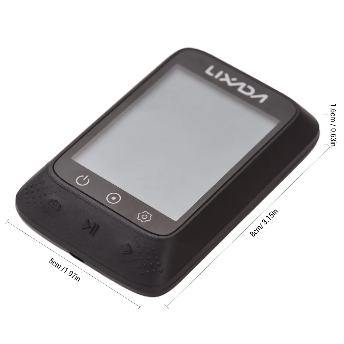 Gradient Compatible GPS with Altitude Lixada Bike 2.3in Wireless ANT+ Strava BT Computer APP Liquidproof Sensor