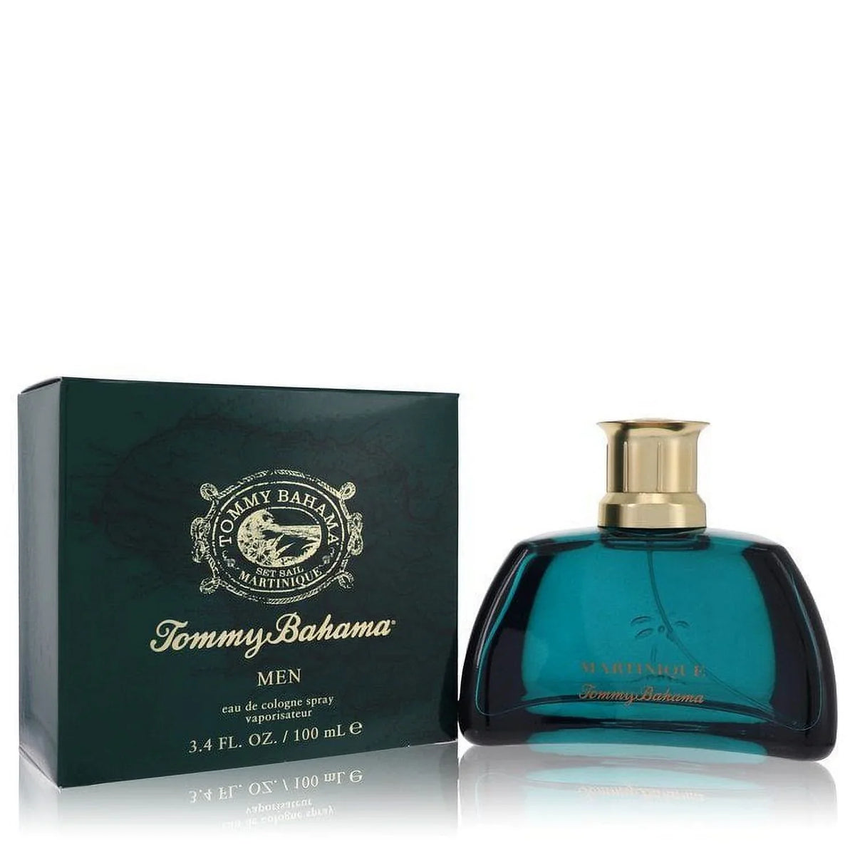 Bahama Tommy Set Spray Caribbean Cologne for - Men Martinique Sail Freshness