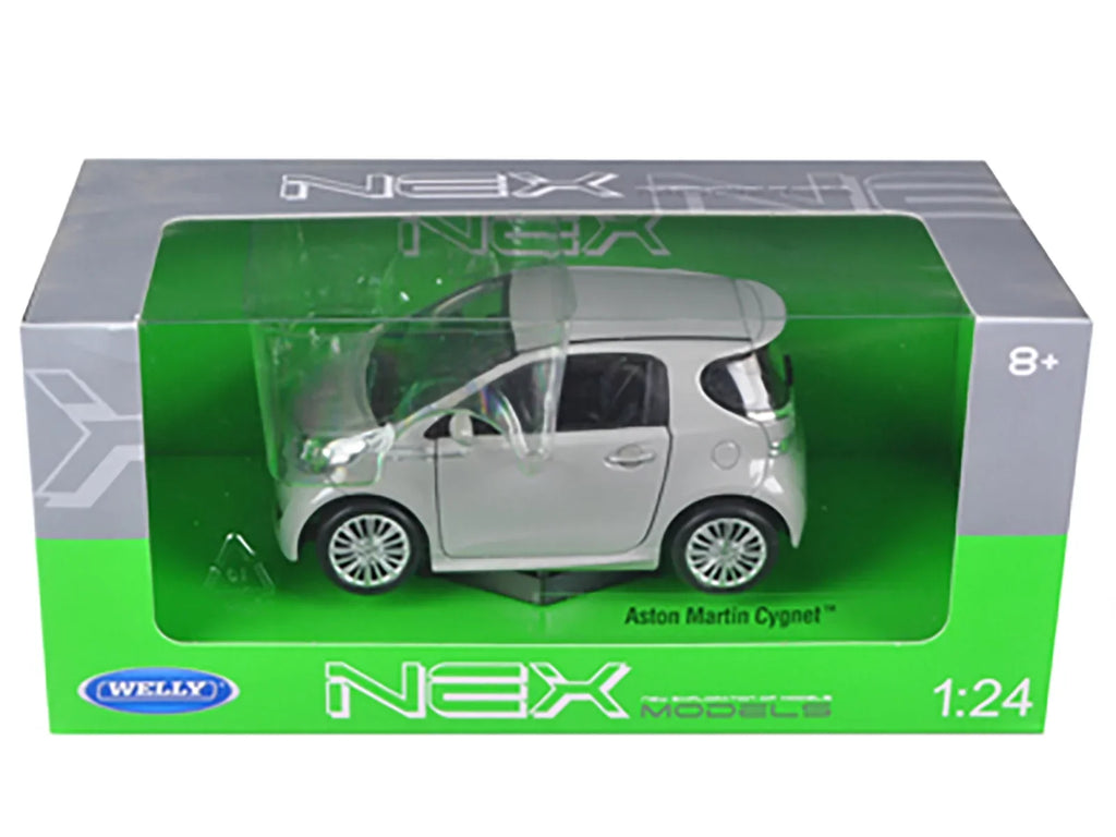 Diecast Silver Welly Aston 1/24 Car Cygnet Martin by Model