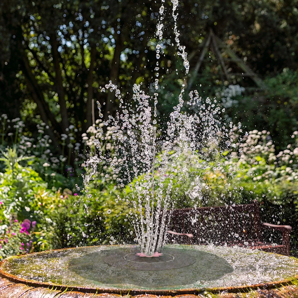 Solar Pond Imitation Sun Swimming Fountains Sprinkler Pool Controlled Motion For Garden Flower