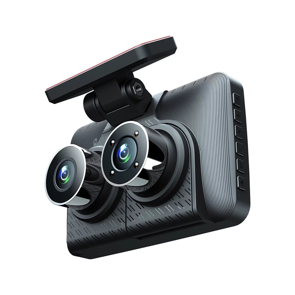 Inside Car Car Recorder Driving Recorder Cameras Rearview 3 Rear Night Camcorder and Auto Video Cam Safety 4in Camera Front Car Recording 1080+720+480P Mirror Dash Vision