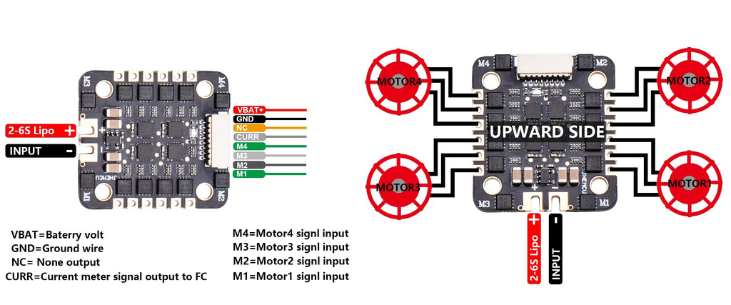 4in1 JHEMCU ESC,2-6S ESC ESC