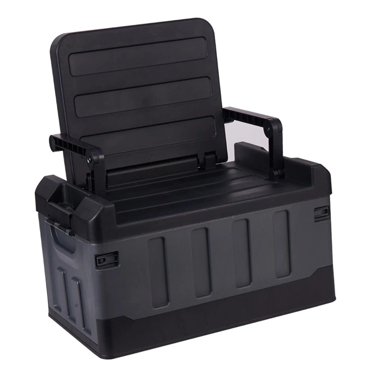 Car for Storage Backpacking Office Home Sedan Bins Car Organizer Crate Black Trunk