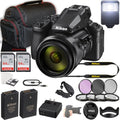 '+ COOLPIX P950 Case 16MP Camera Filter Shoot Bundle) (24pc + + 83x and Filters Nikon Memory + More Optical Piece Digital + Kit 3 Point 128GB