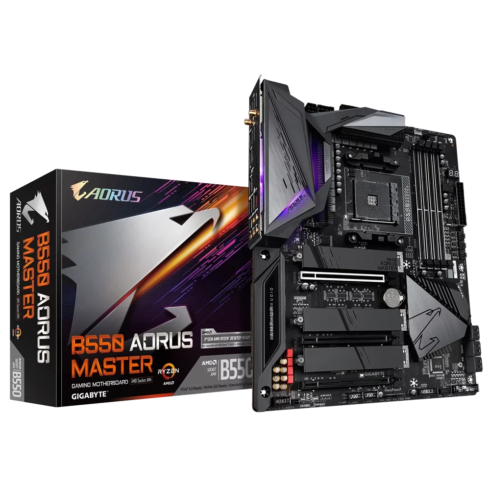 B550 AORUS Direct Phases GIGABYTE VRM with AMD Digital Motherboard 16
