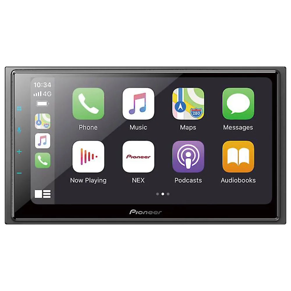Digital DMH-W4660NEX Pioneer License Cam 6.8" Media & Mechless New Receiver Plate