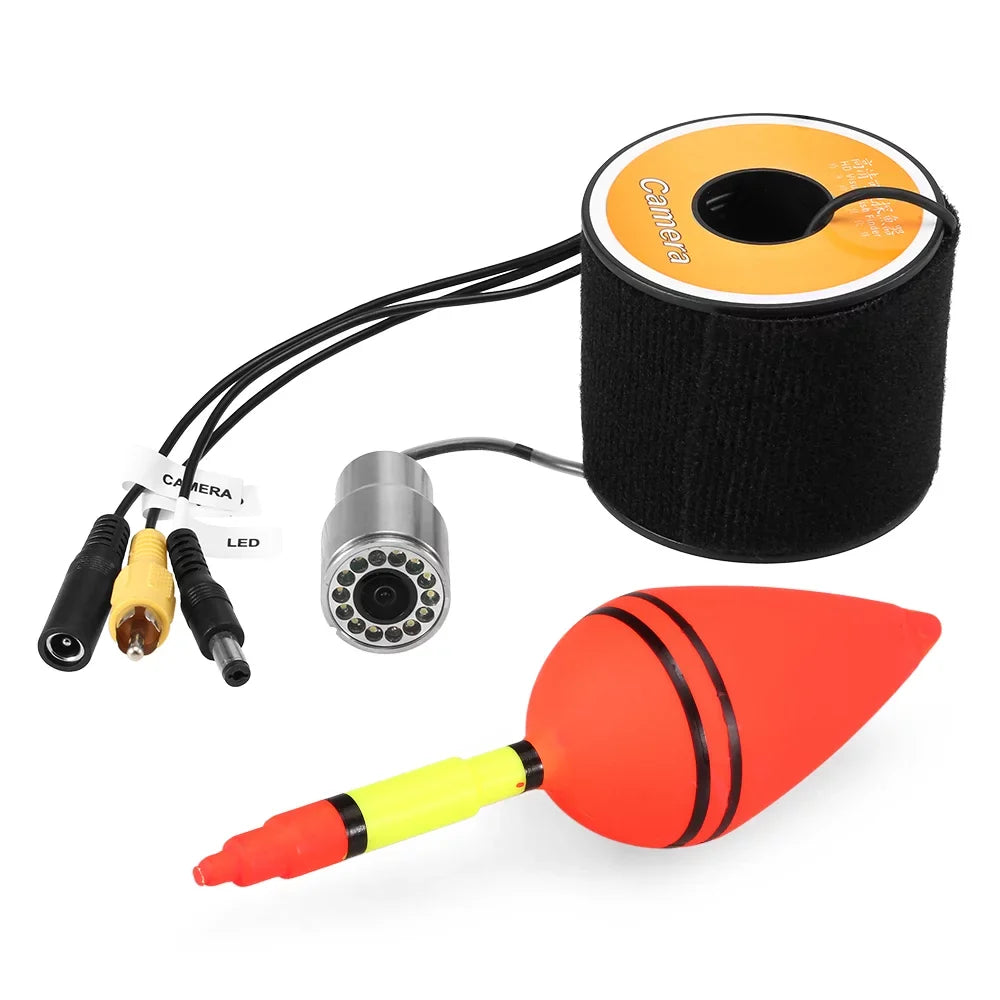 Cable Fishing Shape Underwater Carevas 12 Boat Vision Liquidproof Night Accessories Fishing Ice 15m30m50m LEDs 1200TVL with Fish