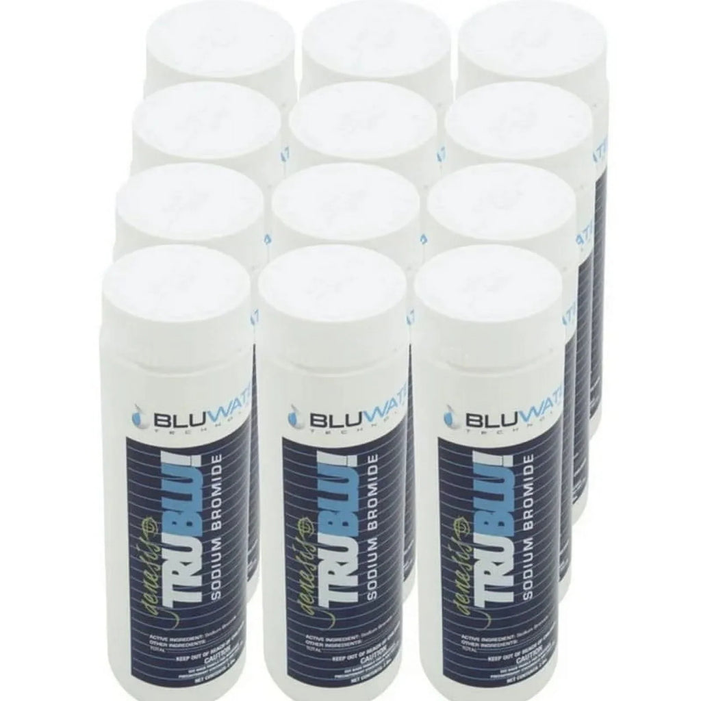 Pool Automatic Brand Bromide Sodium Bottle, 2lb Bluwater Case Generator, of Genesis, Cleaners 12