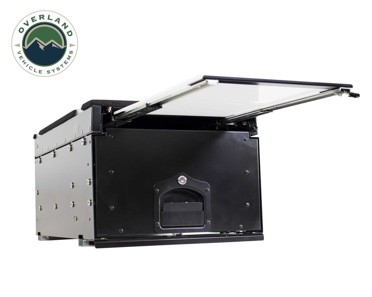 & Working With OVS Station Powder Size Drawer 21010201 Slide Box Out Coat Cargo Black Universal