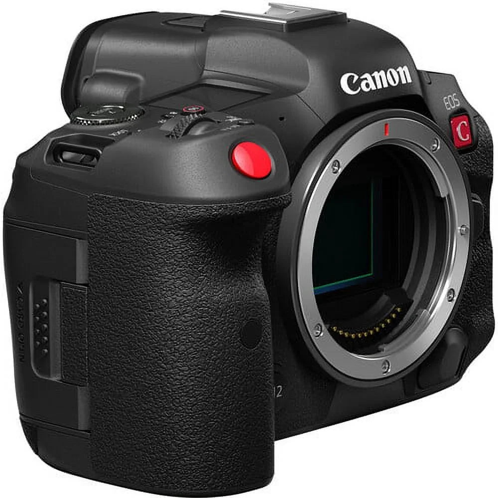 More Bundle and Like Adapter Power Editing EF-EOS Software LED, Canon Cinema C + Mirrorless Only) R5 Accessories 4-Pack Pro Mount (Body Microphone, Photo Camera High and Deluxe R EOS