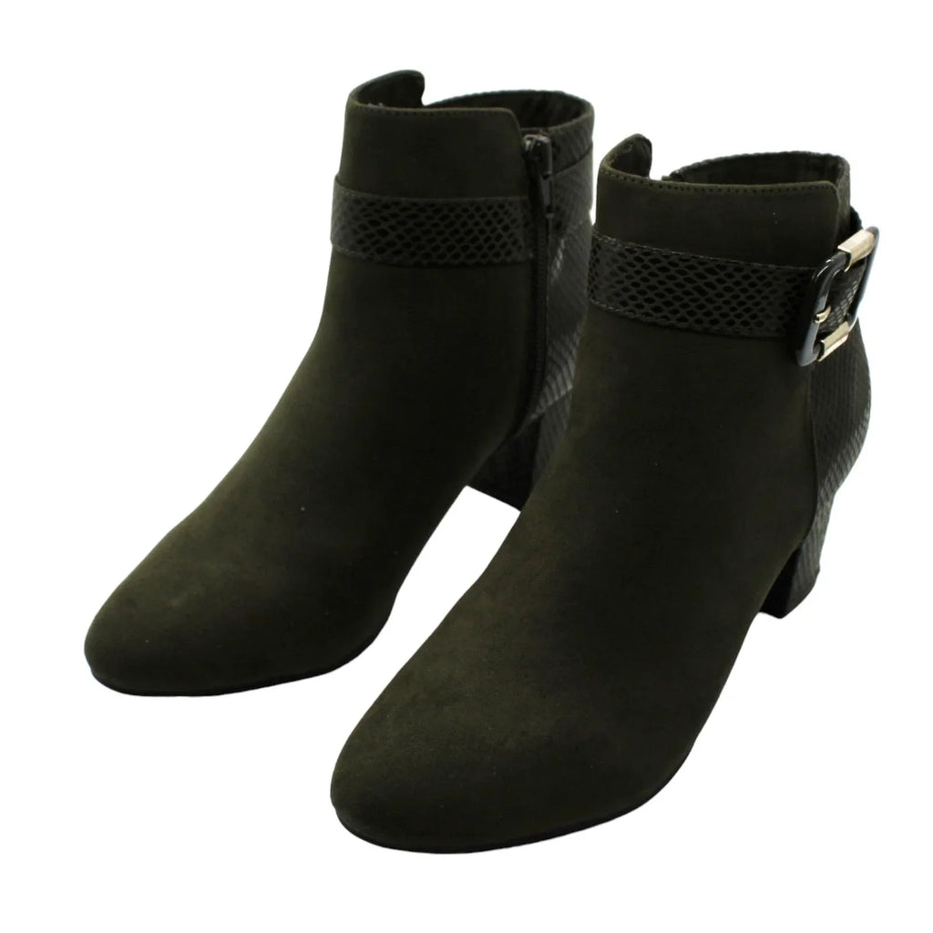 Ivyy Karen Booties Mixed-Media Scott
