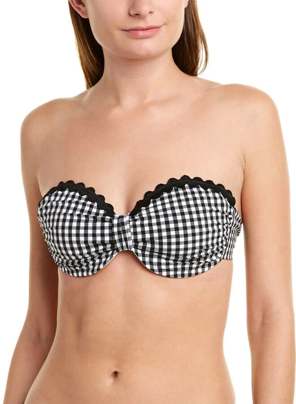 Top Bandeau Bikini Shoshanna Scalloped