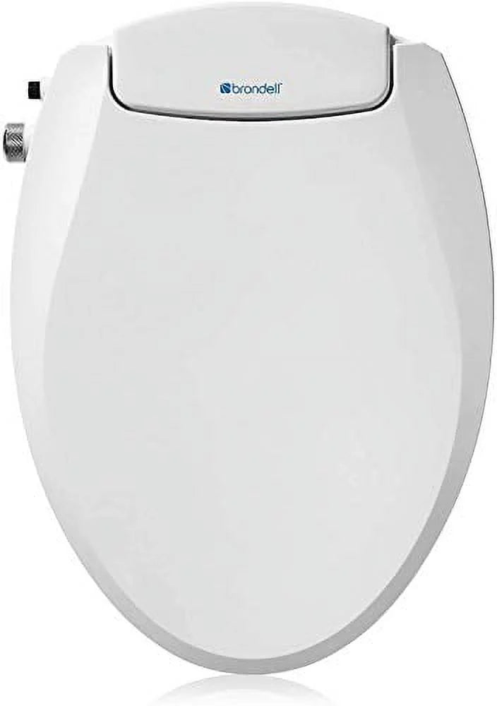 Swash White Brondell Ecoseat System Round Bidet