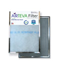 (1) Airteva 17 Plus x With x 1) 21 Biosponge Filter x Size: 3/4" x Furnace Actual AC, 21 Pad 17 Replacement