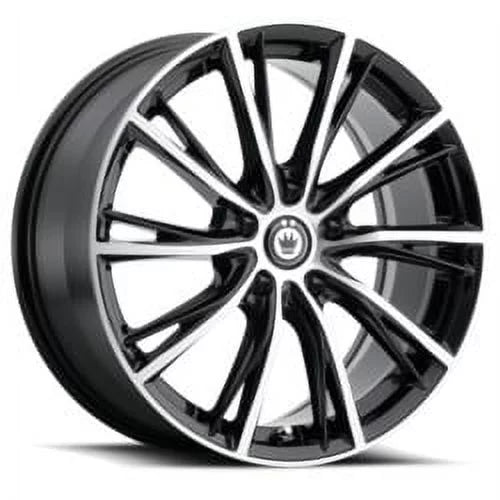 Konig 5x112 Impression 53MB Machined Black (45mm) Wheel 16x7.5