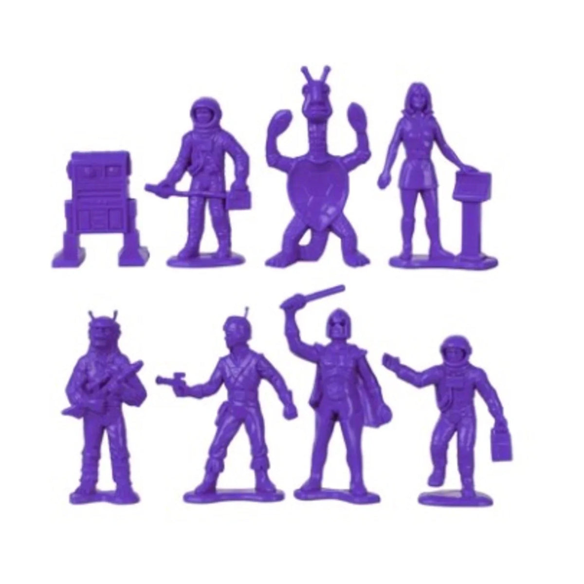 Purple Set Laser in Made USA TimMee vs - 50pc Orange - Figures Galaxy SPACE Team