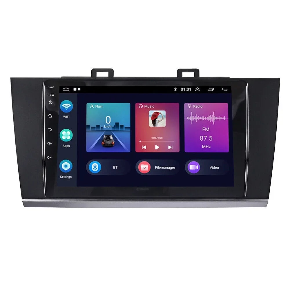 Your 9IN Commutes with Audio Carplay High-Quality Streaming Upgrade Subaru Outback GPS Touchscreen Optimize Daily Android Legacy