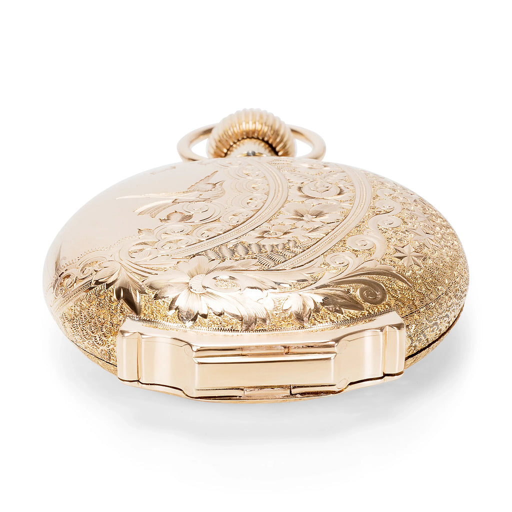 Raymond 14KT Watch Elgin Yellow Pre-Owned in W. Gold Men's B.