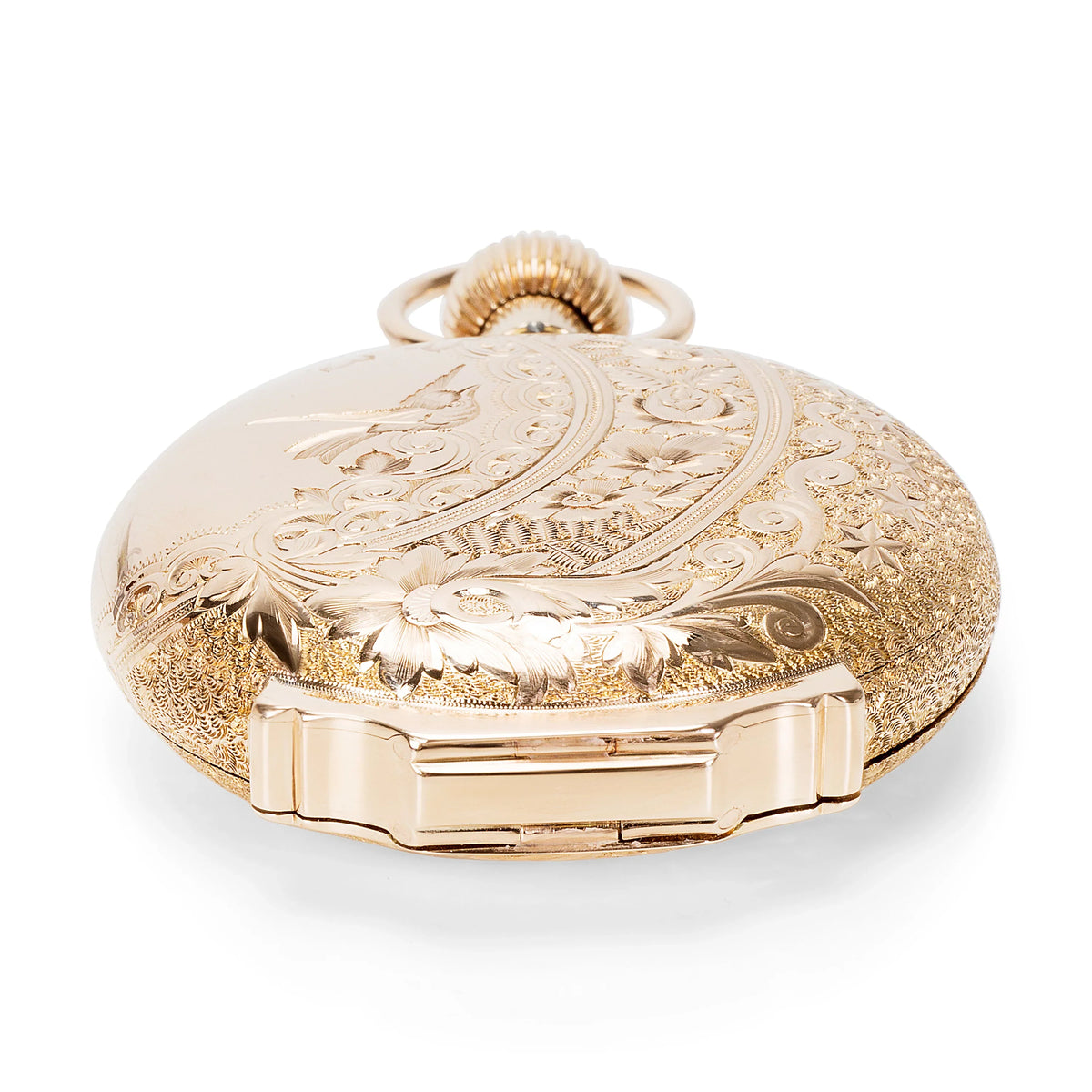 Raymond 14KT Watch Elgin Yellow Pre-Owned in W. Gold Men's B.