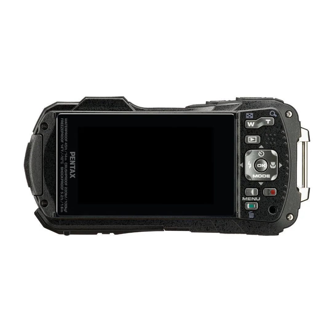 Construction, and Tough Imaging Compact (Blue) Body All Ricoh Adventure Underwater Camera Shooting with Exceptional Weather Mode PENTAX Quality Image WG-90