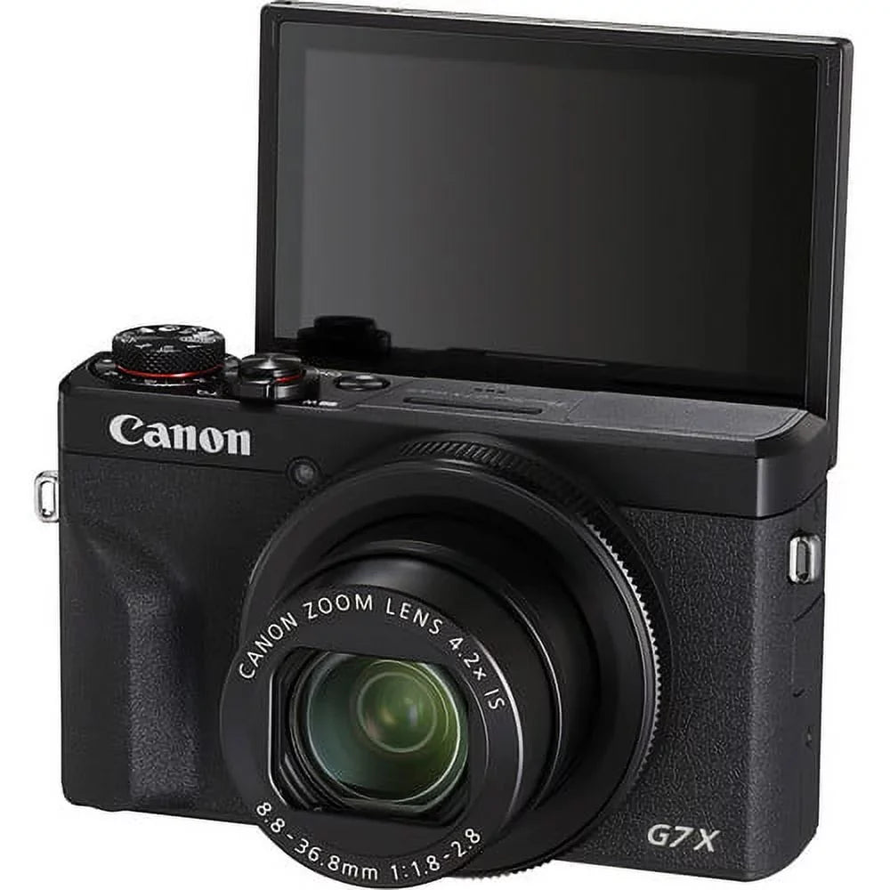 Canon More III + Card Digital Camera + G7 64GB (3637C001) X Mark PowerShot