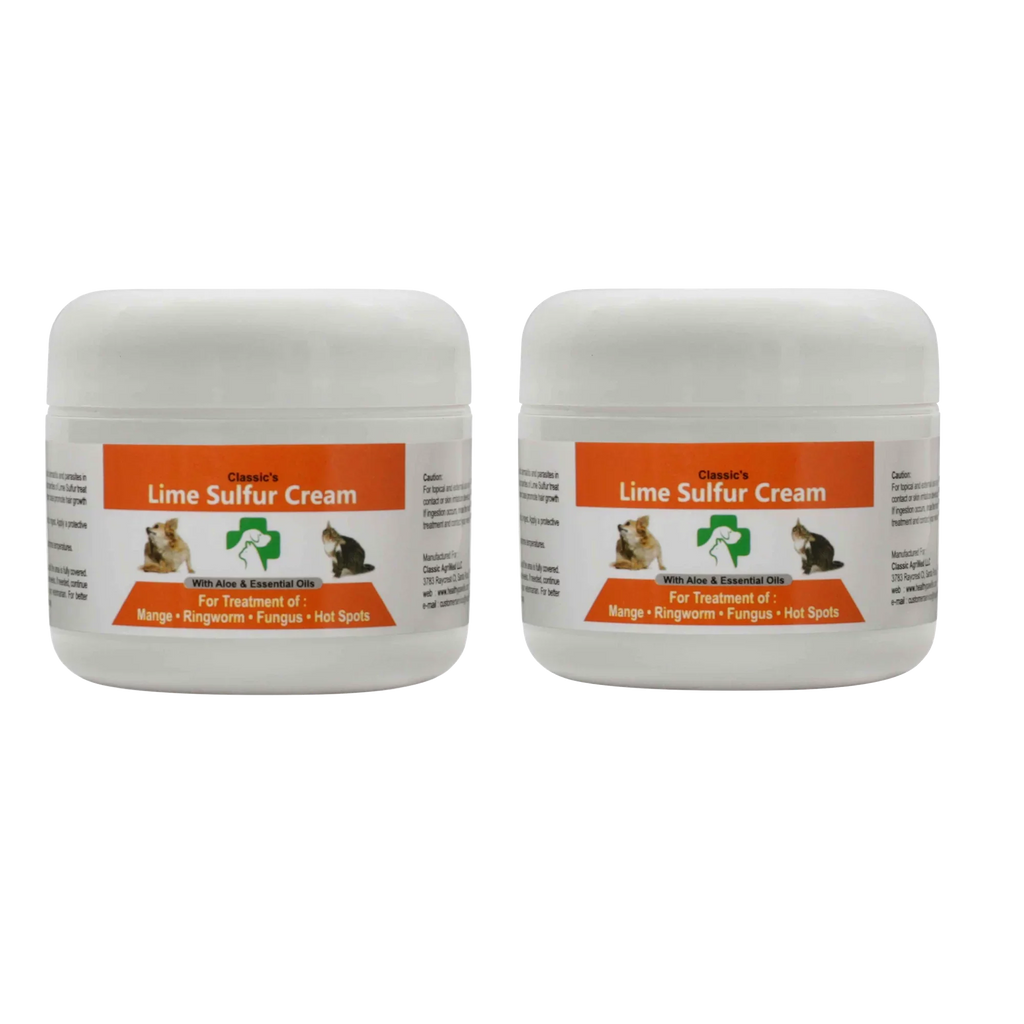 x Lime 2 oz Ointment Horse Pet for x Jars) Puppy, Life - - Paw oz Ointment Pet (2 Skin Sulfur 2) Kitten, - Cream Dry Dog, Care Skin 2) and (2 Cat, for oz Healthy (2 Itchy x Dip Safe