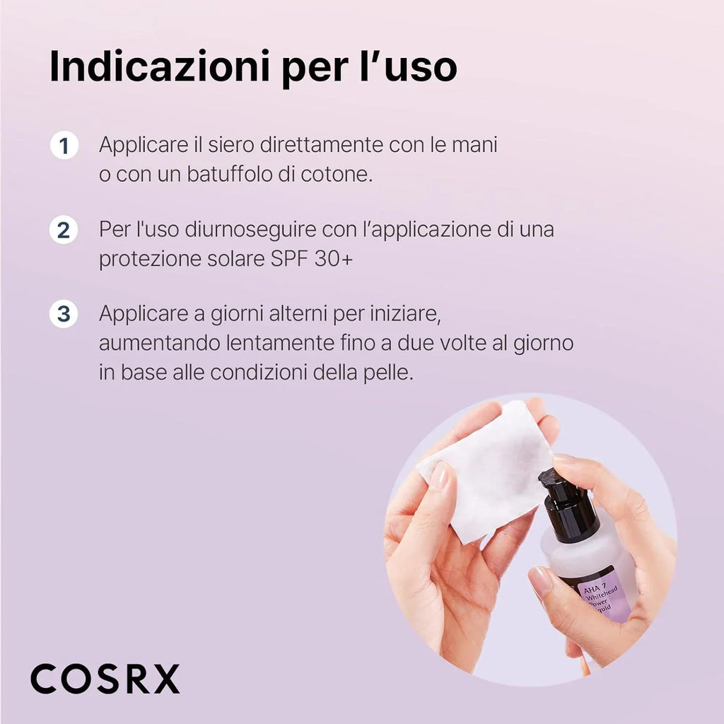 Liquid, AHA 100ml 7 Whitehead Power COSRX