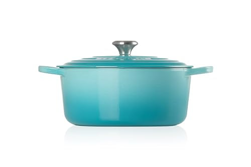 Le Creuset Enameled Cast Iron Signature Round Dutch Oven, 7.25 qt., Licorice