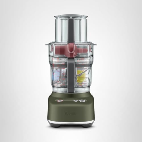 Breville BFP638 Paradice 9 Cup Food Processor and Dicer, Small, Olive Tapenade