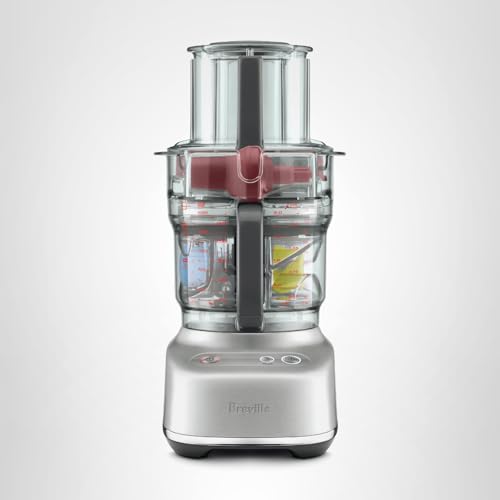 Breville BFP638 Paradice 9 Cup Food Processor and Dicer, Small, Black Truffle