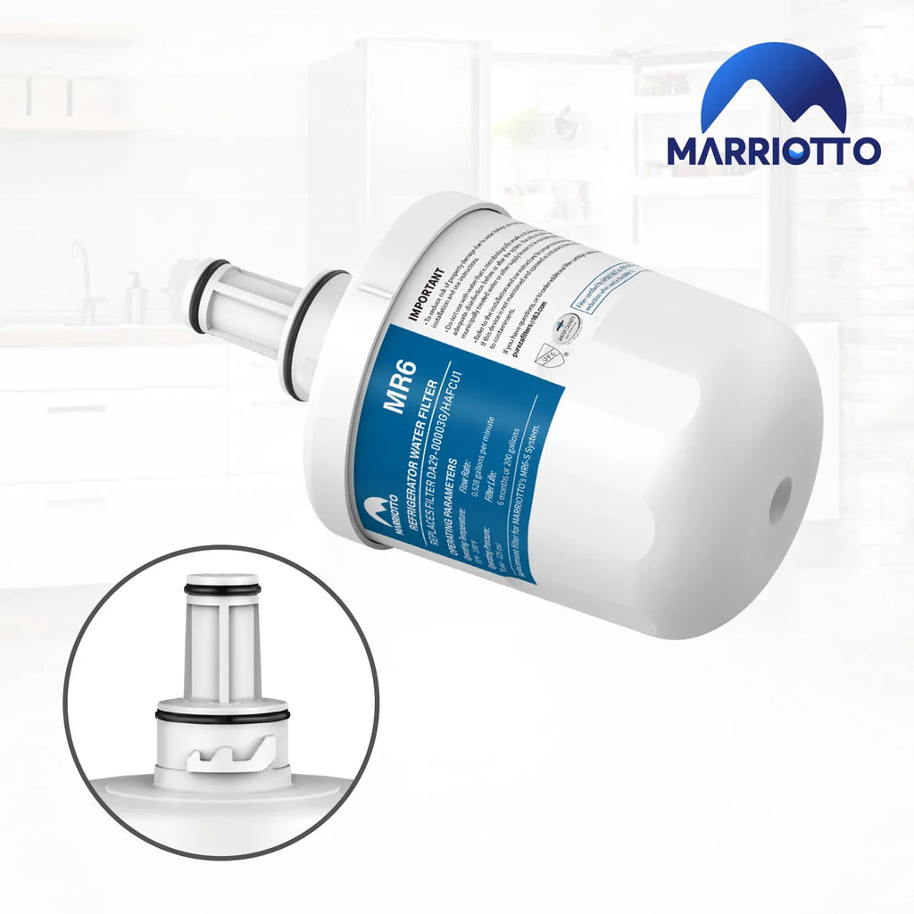 4 HAFCU1, RFG237AARS, For Liquid Filter DA29-00003G, Pack MARRIOTTO Replacement