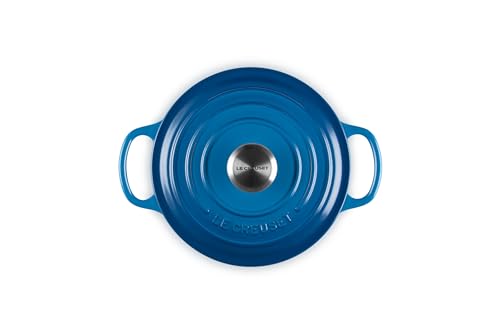 Le Creuset Enameled Cast Iron Signature Round Dutch Oven, 7.25 qt., Licorice