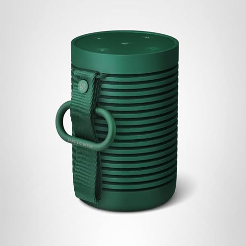 Bang & Olufsen Beosound Explore - Wireless Portable Outdoor Bluetooth Speaker, IP 67 Dustproof and Waterproof, Green
