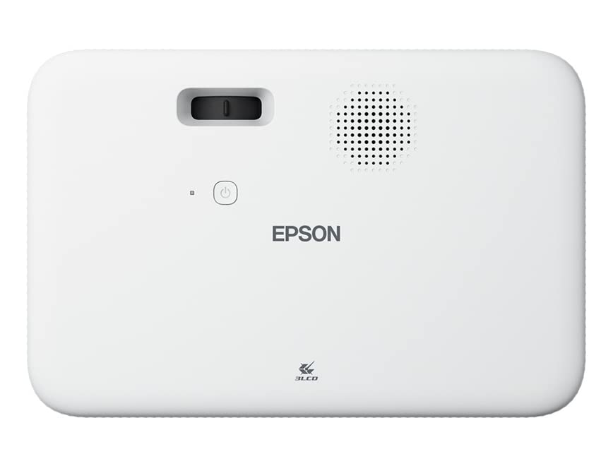 Epson EpiqVision Flex CO-W01 Portable Projector, 3-Chip 3LCD, Widescreen, 3,000 Lumens Color/White Brightness, 5 W Speaker, 300-Inch Home