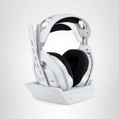 Logitech G Astro A50 X Multi-Platform Wireless Gaming Headset + Base Station for PS5/Xbox/PC: PLAYSYNC Video & Audio Switcher, HDMI 2.1 4K 120Hz VRR