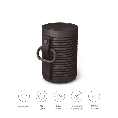 Bang & Olufsen Beosound Explore - Wireless Portable Outdoor Bluetooth Speaker, IP 67 Dustproof and Waterproof, Green