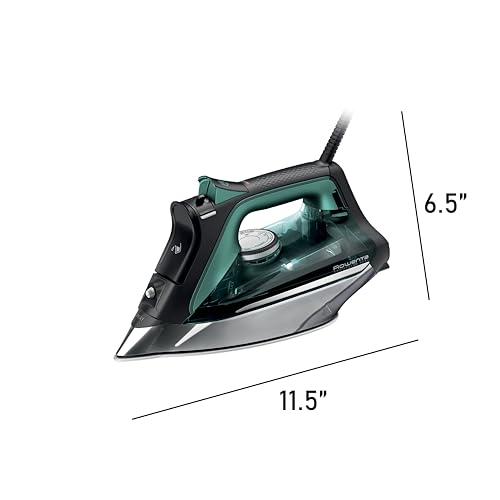 Rowenta Iron Steamer for Clothes Master Steam Station, Professional Steam Iron for Clothes with Stainless Steel Soleplate, 57 Oz, 400 Microsteam