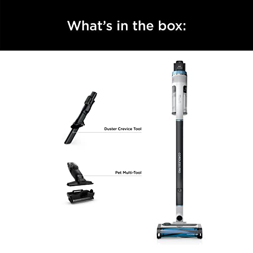 Shark Stratos Cordless Vacuum with Clean Sense IQ and Odor Neutralizer, MultiFlex Wand, Includes Crevice Tool & Anti-Allergen Brush, Up To 60 Minute