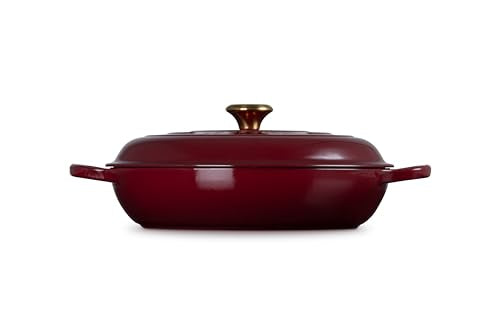 Le Creuset Enameled Cast Iron Signature Braiser, 2.25 qt., Licorice