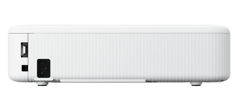 Epson EpiqVision Flex CO-W01 Portable Projector, 3-Chip 3LCD, Widescreen, 3,000 Lumens Color/White Brightness, 5 W Speaker, 300-Inch Home