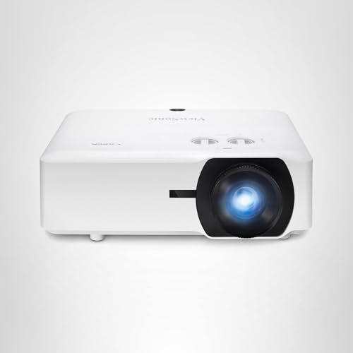 ViewSonic LS740HD 5000 Lumens 1080p Laser Projector with 1.3x Optical Zoom, H/V Keystone, 4 Corner Adjustment, and 360 Degrees Projection for