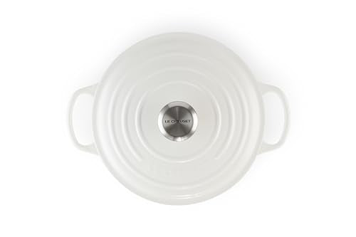 Le Creuset Enameled Cast Iron Signature Round Dutch Oven, 7.25 qt., Caribbean
