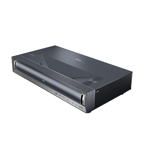 Hisense PX3-PRO Ultra Short Throw Triple Laser Projector, 4K UHD, 80 C 150, 3,000 Lumens, 3000:1 Contrast, Dolby Vision & Atmos, IMAX Enhanced, 240