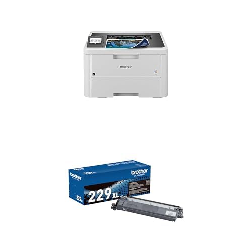 Brother HL-L3280CDW Wireless Compact Digital Color Printer with Laser Quality Output, Duplex, Mobile Printing & Ethernet | Includes 2 Month Refresh