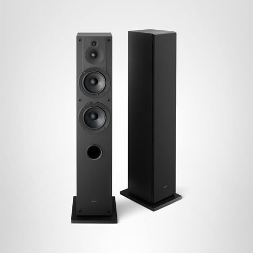 Sony CS Speakers, SS-CS5M2 3-Way 3-Driver Hi-res Bookshelf Speakers (Pair), 2025 Model