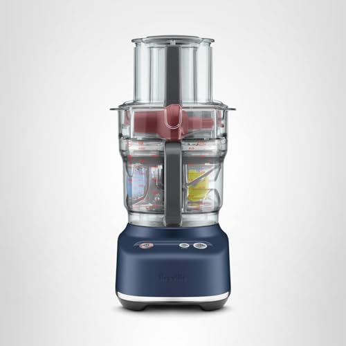 Breville BFP638 Paradice 9 Cup Food Processor and Dicer, Small, Black Truffle