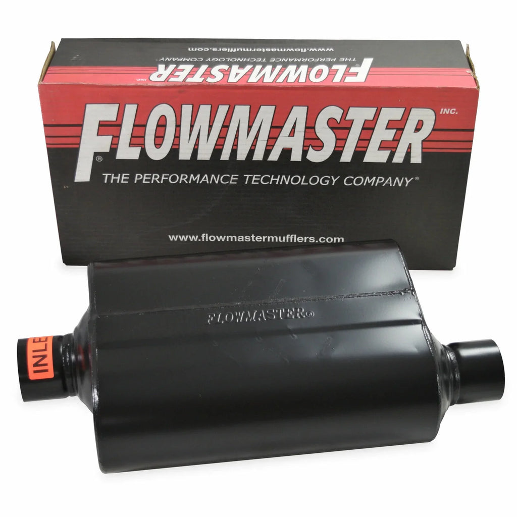 Corner Super Exhaust 2.5" Flowmaster 40 F-Series 67-72 Ford Kit Exit Fits Dual