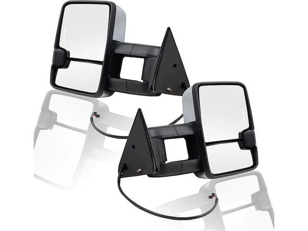1995 Mirror Set 1999 4WD 1994 1992 1993 Chevy Compatible Towing 1997 - 1991 K1500 1988 1996 1989 - 1998 1990 LS with