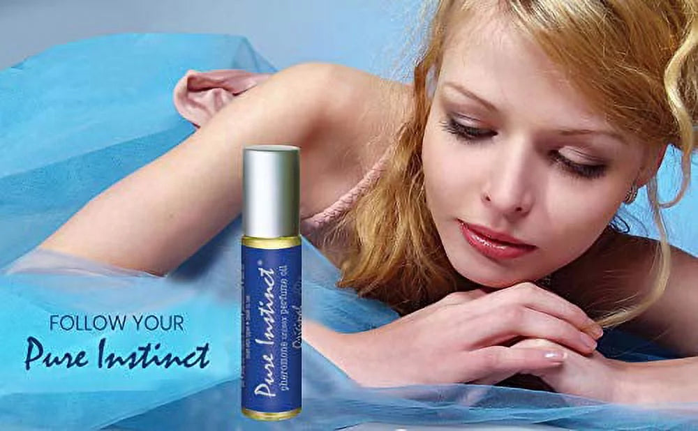 '- The Men Ready Pheromone Essential Roll-On For Unisex Instinct Original Infused Pure Women Oil - Perfume Cologne - TSA and