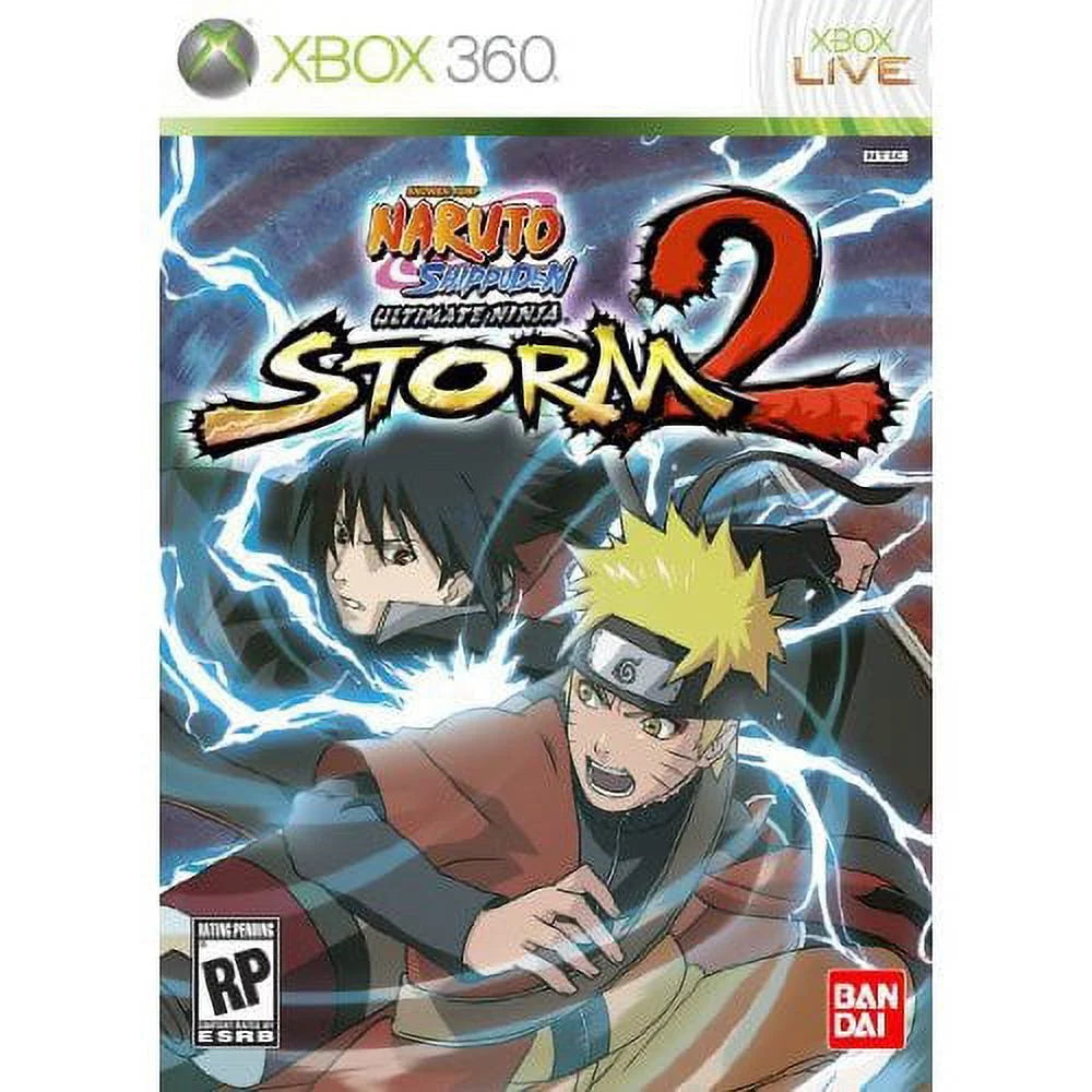 Storm 2 Naruto - Ultimate (Xbox Namco Game Shippuden: Video Ninja 360)